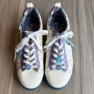 Disney Lilo & Stitch Women's Low Top Sneakers with Charms Size 11
